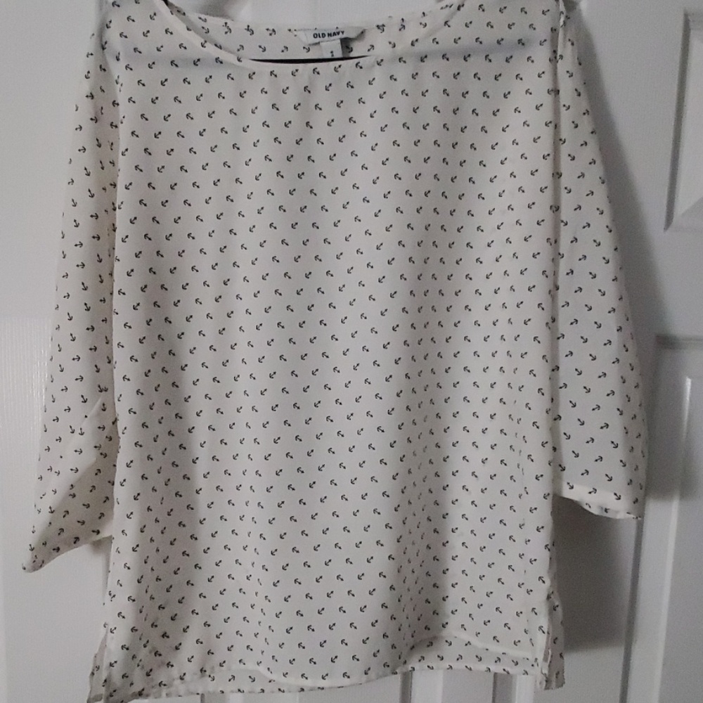 Old Navy Anchor blouse